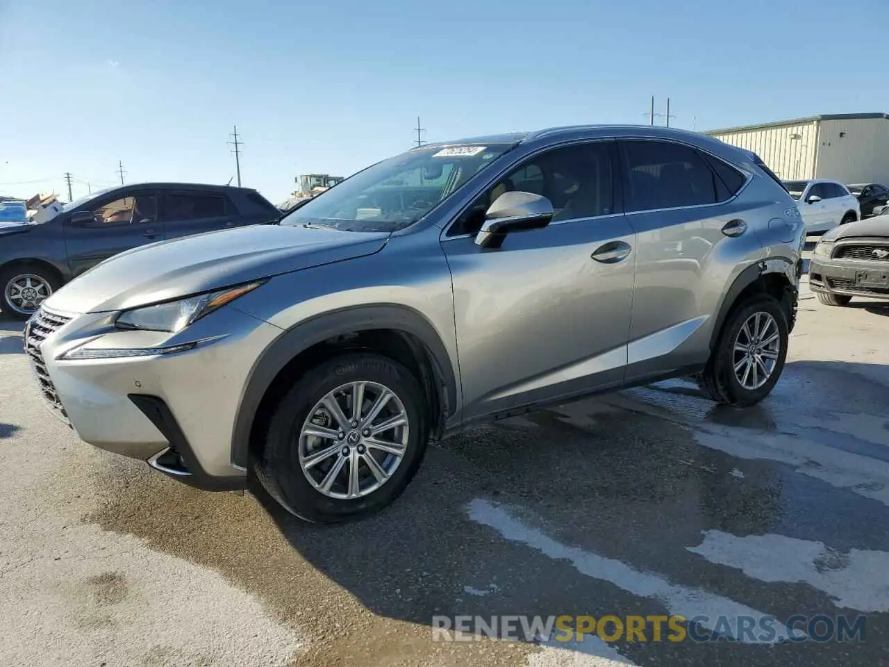 1 Photograph of a damaged car JTJYARBZ9K2141105 LEXUS NX 2019