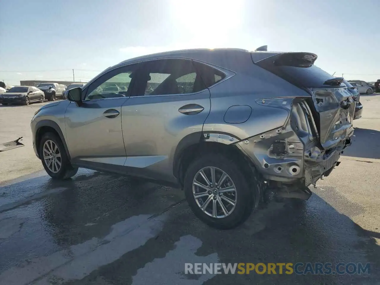 2 Photograph of a damaged car JTJYARBZ9K2141105 LEXUS NX 2019