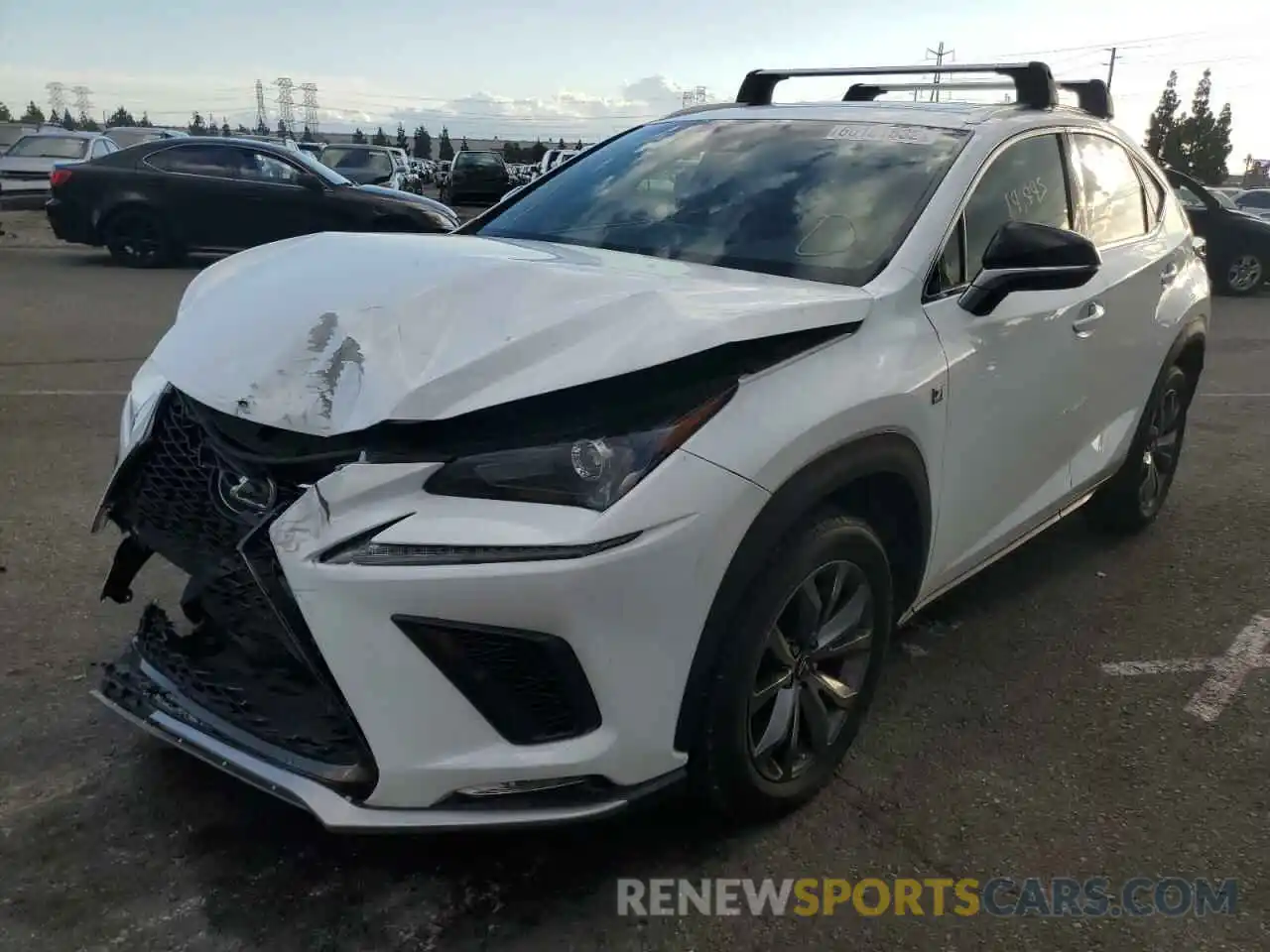 2 Photograph of a damaged car JTJYARBZ9K2150077 LEXUS NX 2019