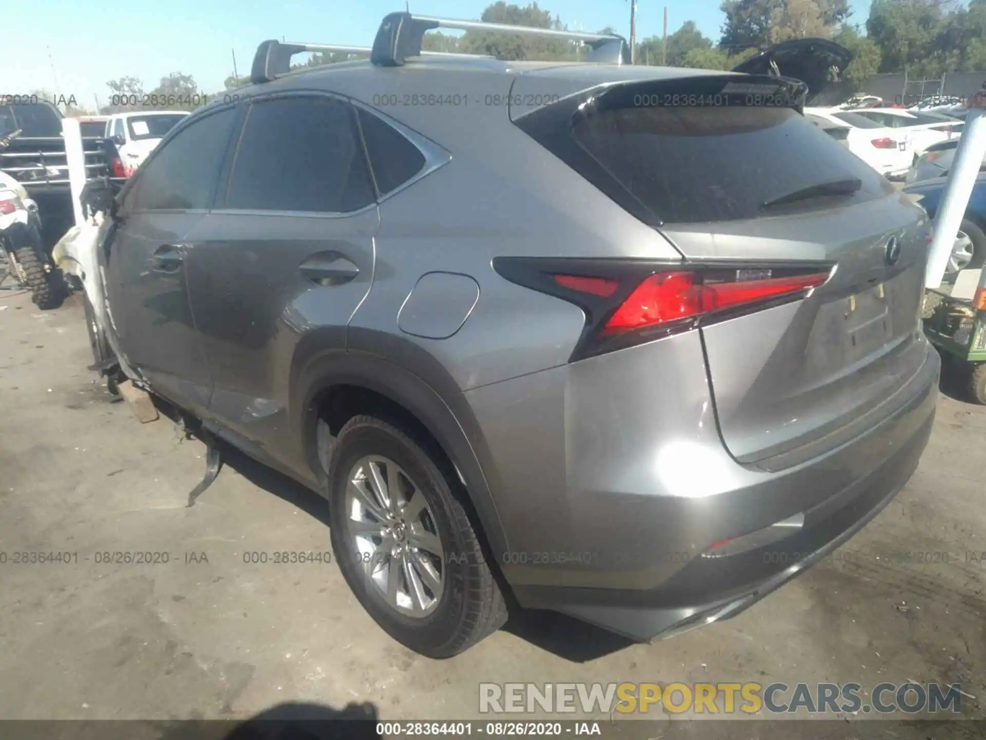 3 Photograph of a damaged car JTJYARBZ9K2154226 LEXUS NX 2019