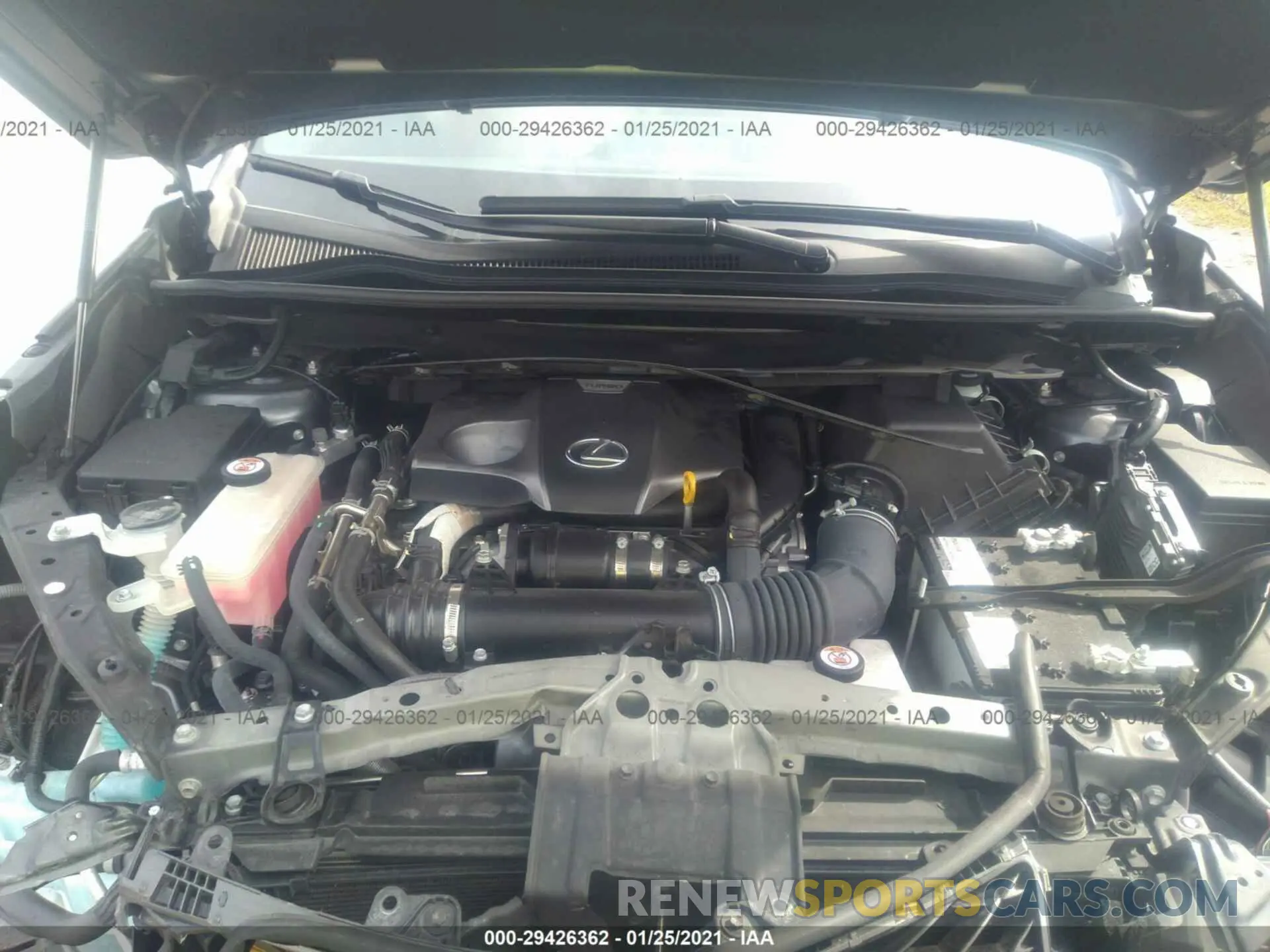 10 Photograph of a damaged car JTJYARBZ9K2156011 LEXUS NX 2019