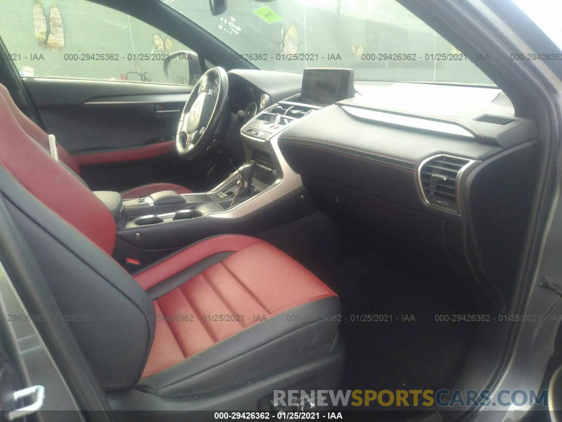 5 Photograph of a damaged car JTJYARBZ9K2156011 LEXUS NX 2019
