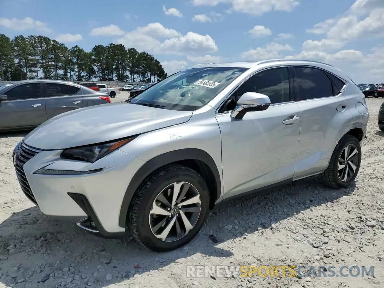 1 Photograph of a damaged car JTJYARBZXK2124345 LEXUS NX 2019