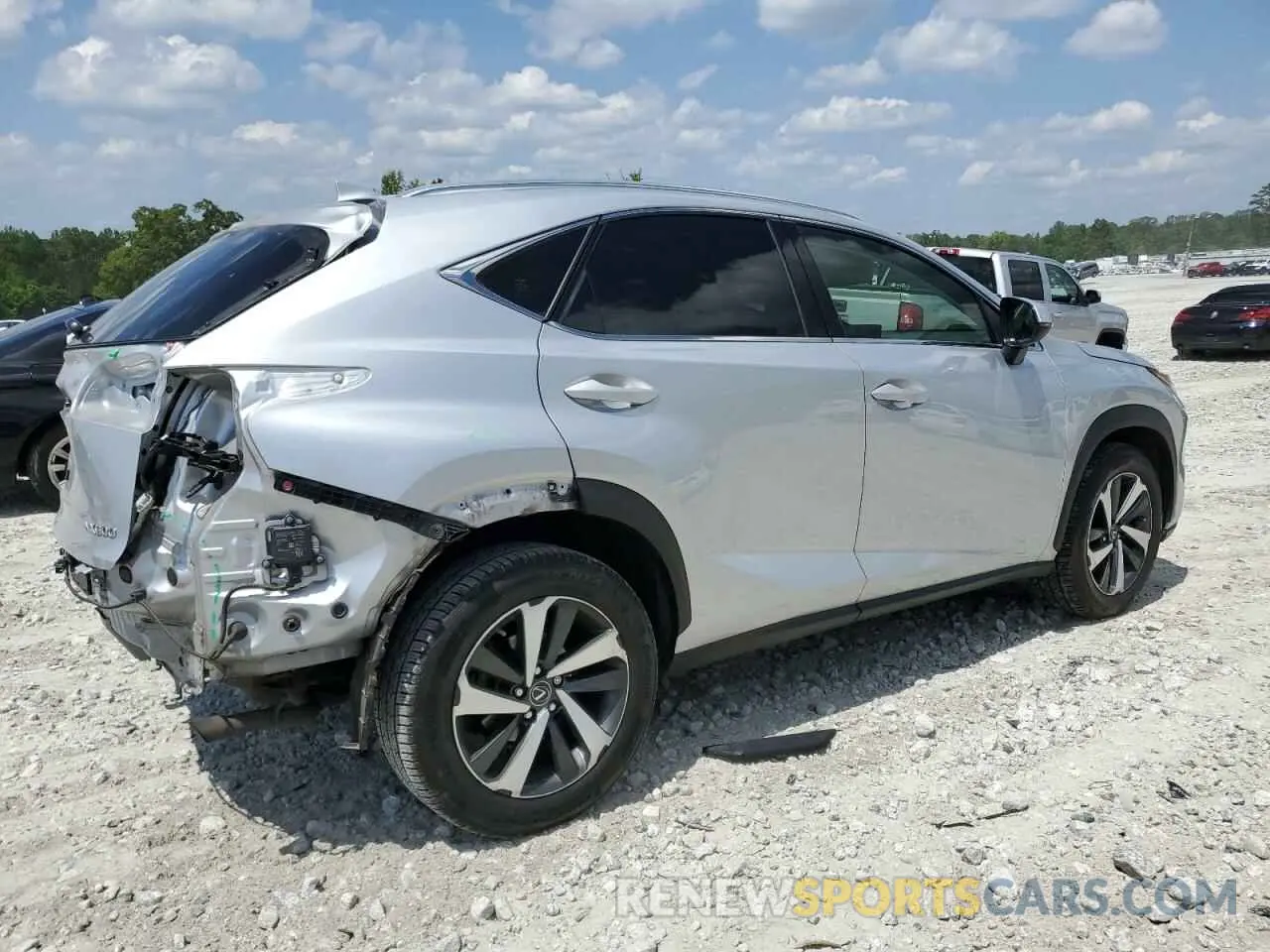 3 Photograph of a damaged car JTJYARBZXK2124345 LEXUS NX 2019