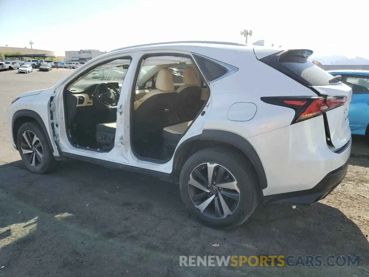 2 Photograph of a damaged car JTJYARBZXK2124894 LEXUS NX 2019