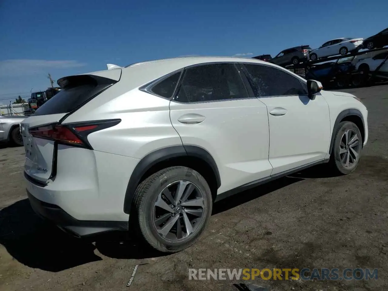 3 Photograph of a damaged car JTJYARBZXK2124894 LEXUS NX 2019