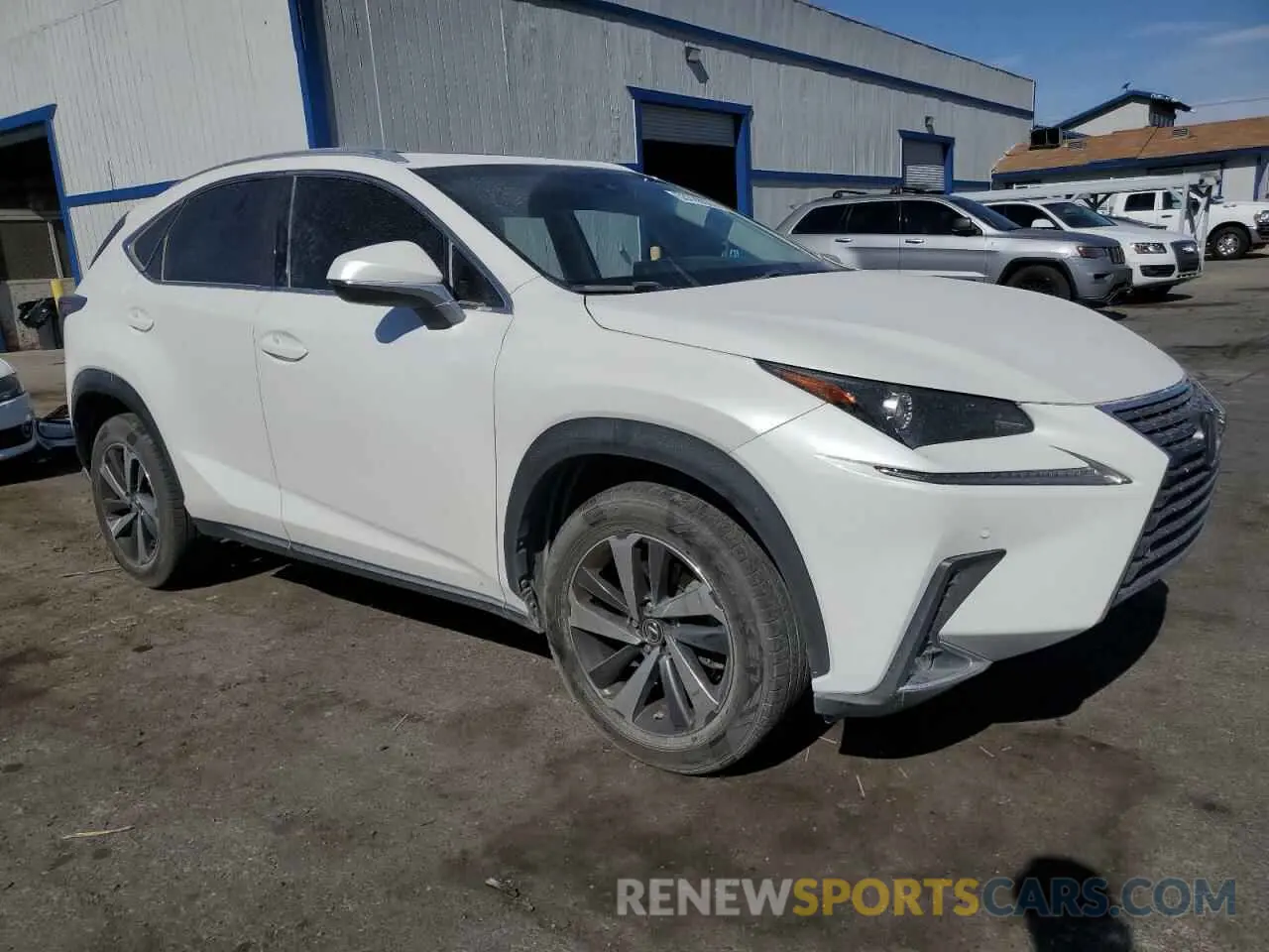 4 Photograph of a damaged car JTJYARBZXK2124894 LEXUS NX 2019