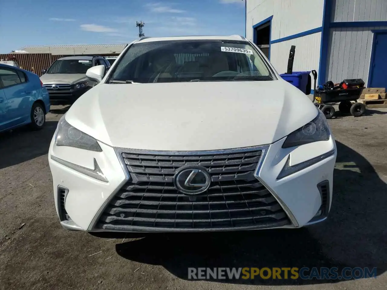 5 Photograph of a damaged car JTJYARBZXK2124894 LEXUS NX 2019