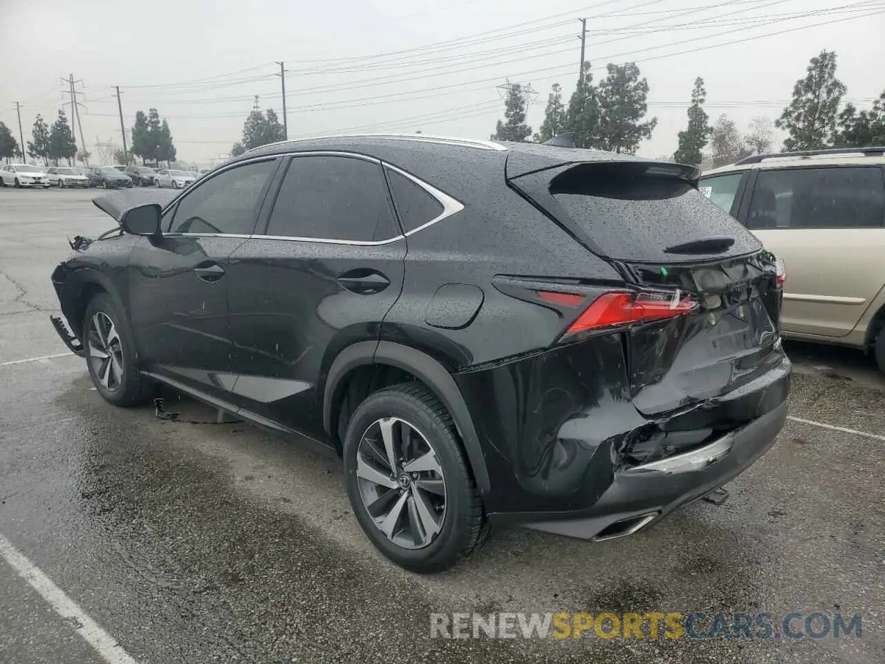2 Photograph of a damaged car JTJYARBZXK2131585 LEXUS NX 2019