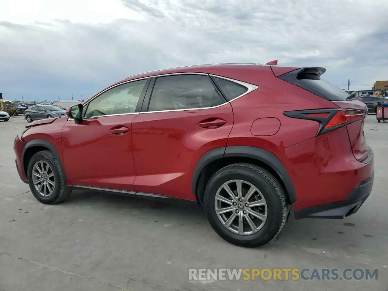 2 Photograph of a damaged car JTJYARBZXK2133384 LEXUS NX 2019