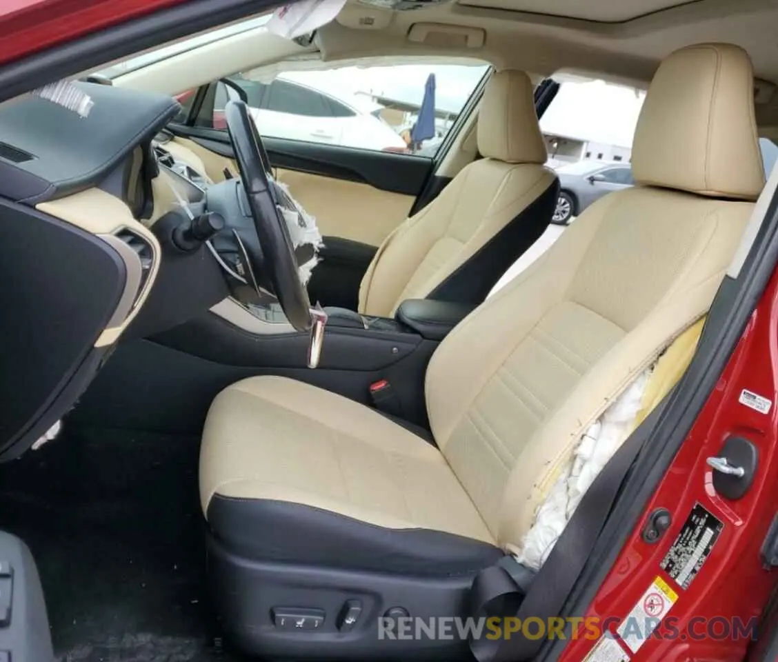 7 Photograph of a damaged car JTJYARBZXK2133384 LEXUS NX 2019