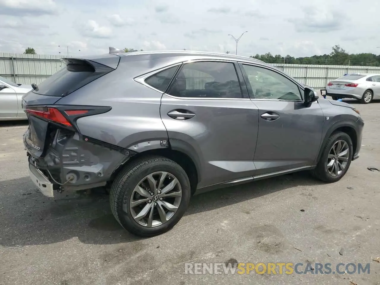 3 Photograph of a damaged car JTJYARBZXK2134745 LEXUS NX 2019