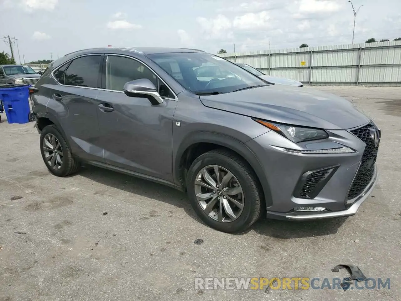 4 Photograph of a damaged car JTJYARBZXK2134745 LEXUS NX 2019