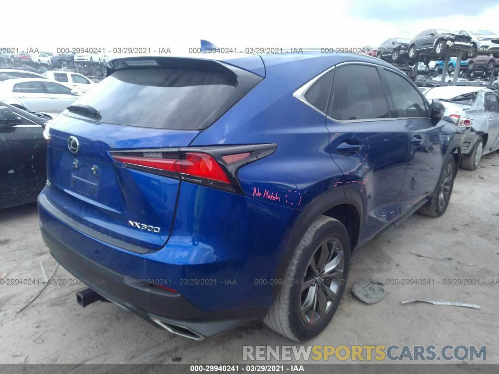 4 Photograph of a damaged car JTJYARBZXK2139248 LEXUS NX 2019