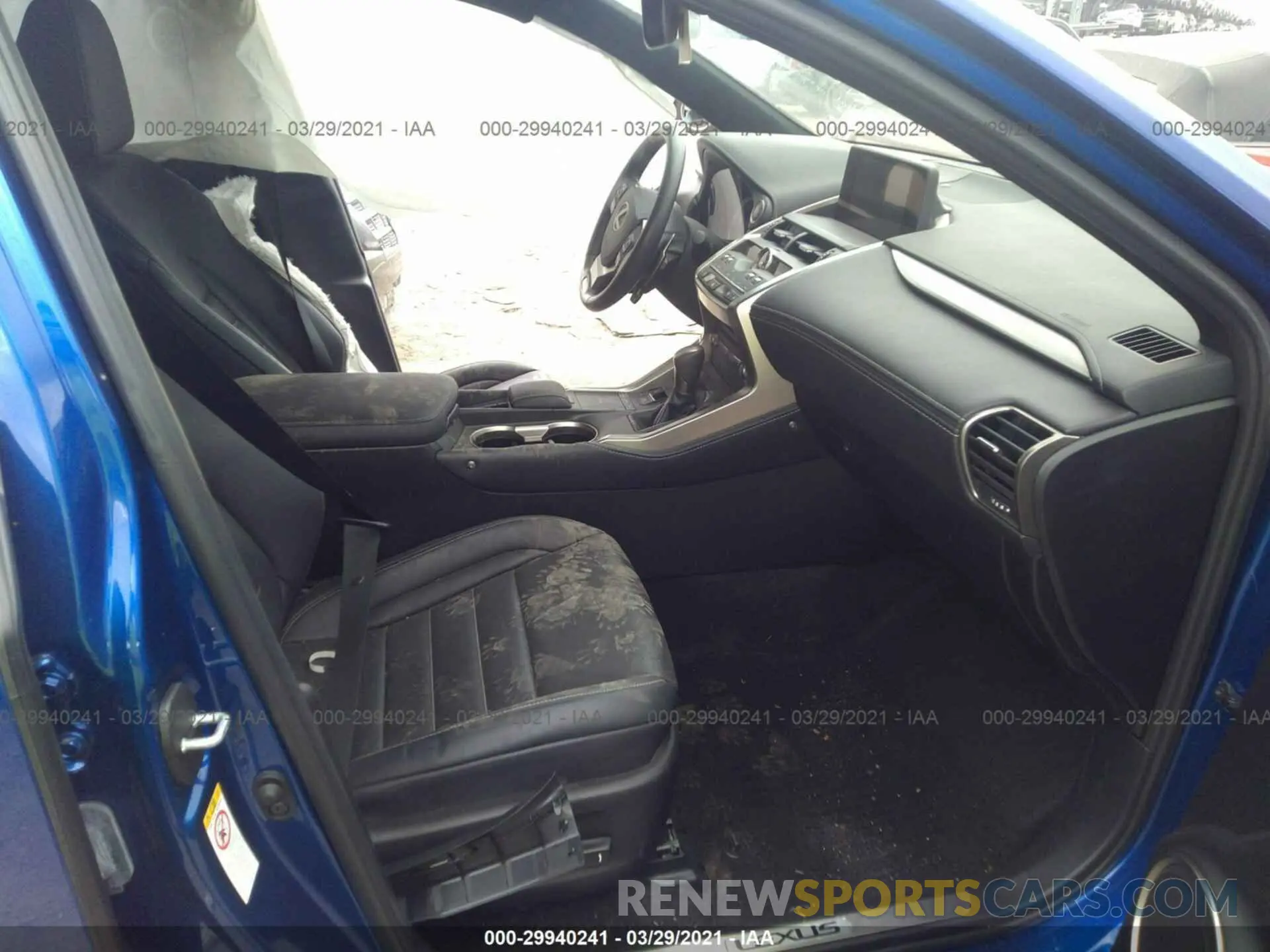 5 Photograph of a damaged car JTJYARBZXK2139248 LEXUS NX 2019