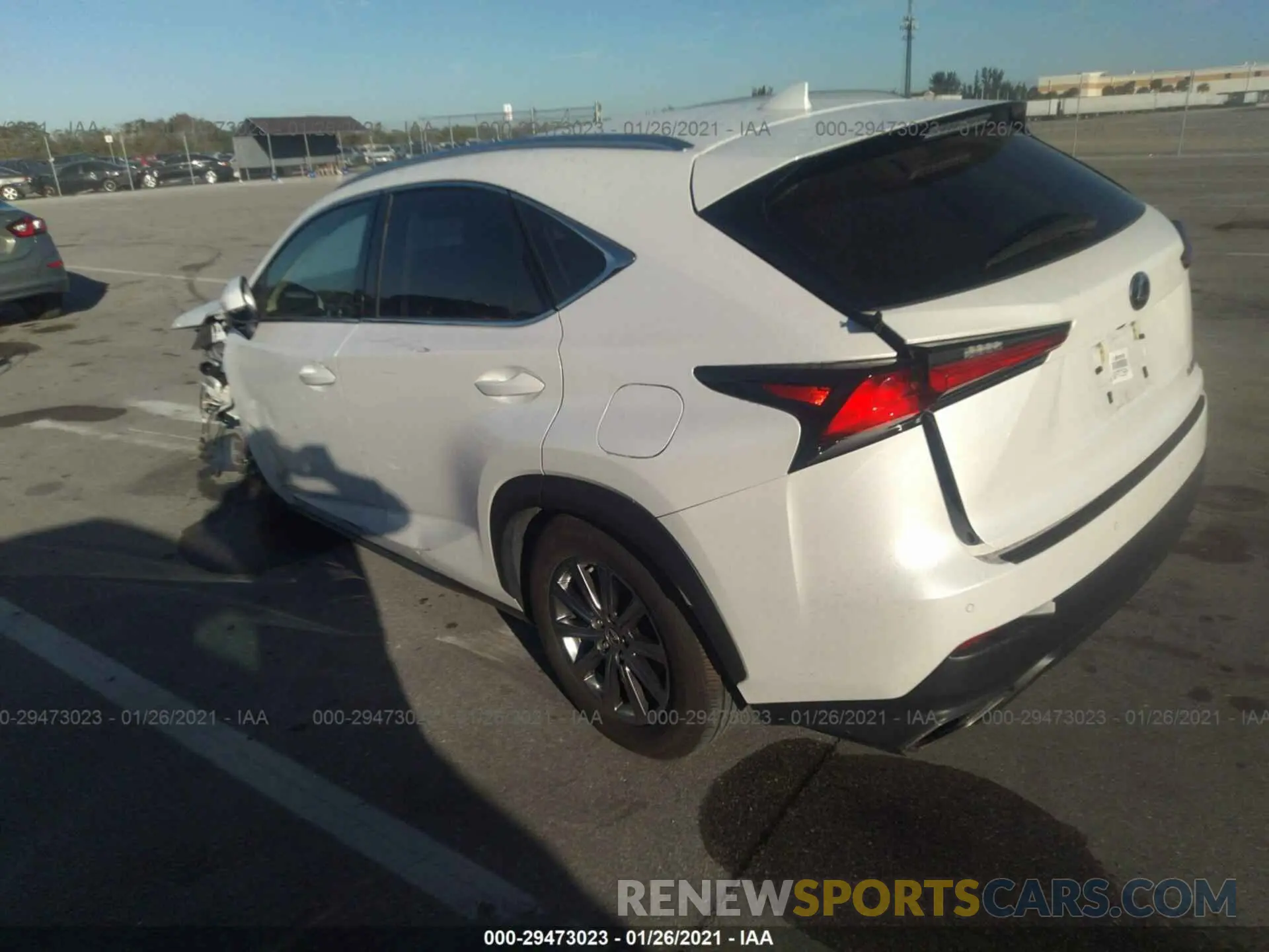 3 Photograph of a damaged car JTJYARBZXK2147186 LEXUS NX 2019