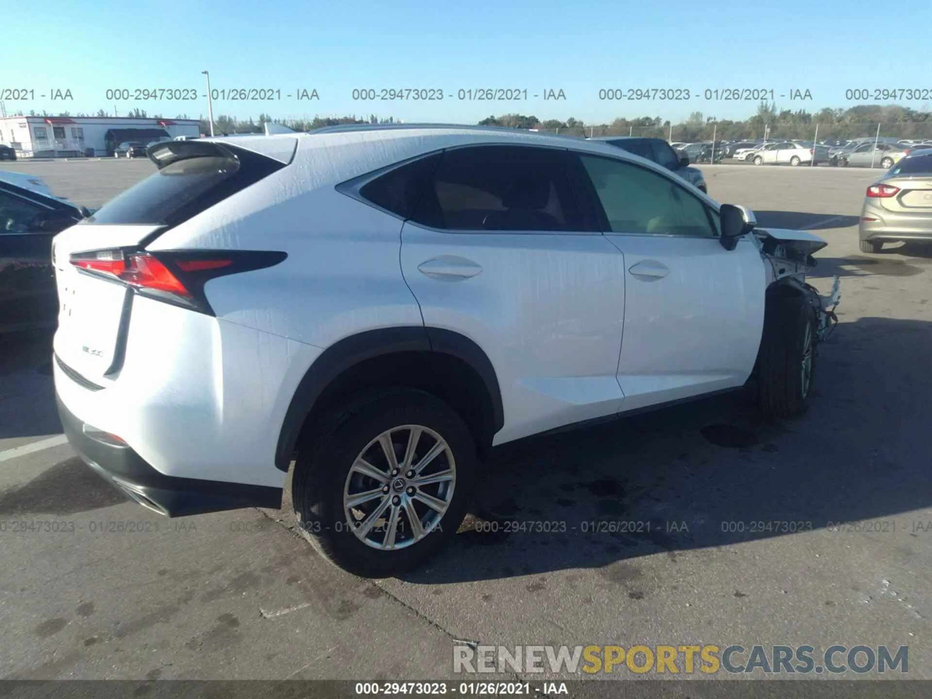 4 Photograph of a damaged car JTJYARBZXK2147186 LEXUS NX 2019