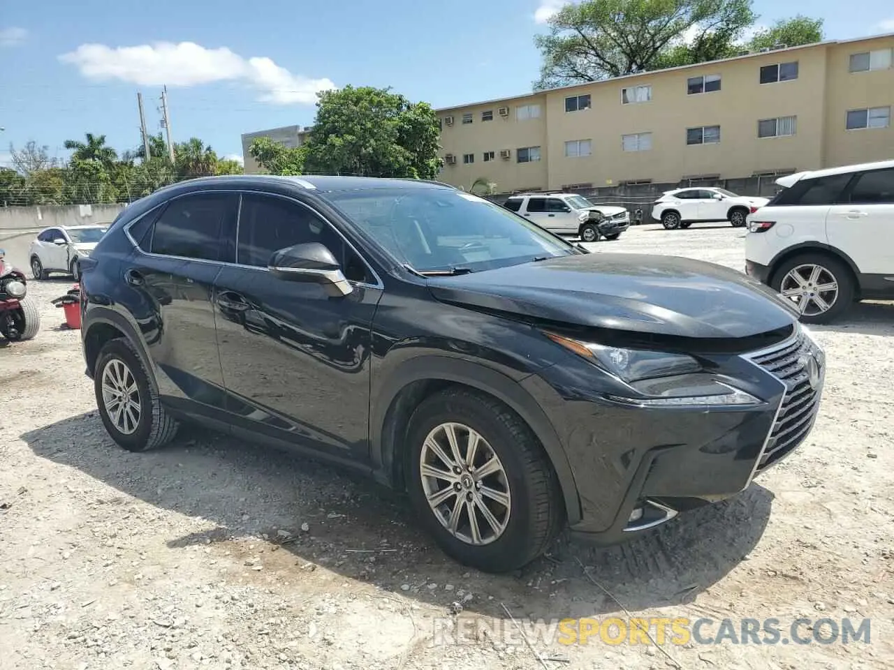 4 Photograph of a damaged car JTJYARBZXK2151335 LEXUS NX 2019