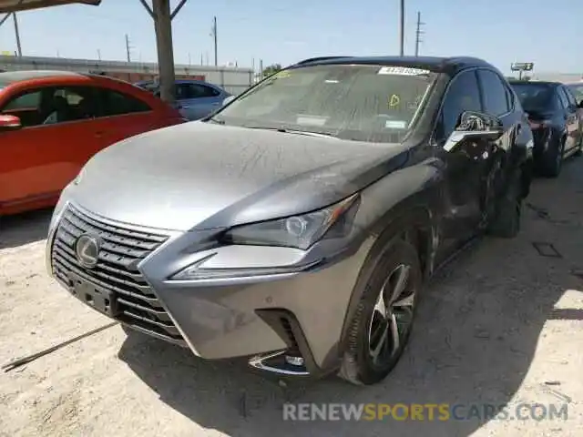 2 Photograph of a damaged car JTJYARBZXK2153084 LEXUS NX 2019