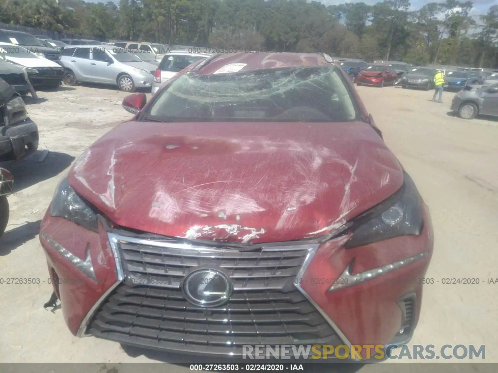 6 Photograph of a damaged car JTJYARBZXK2153540 LEXUS NX 2019