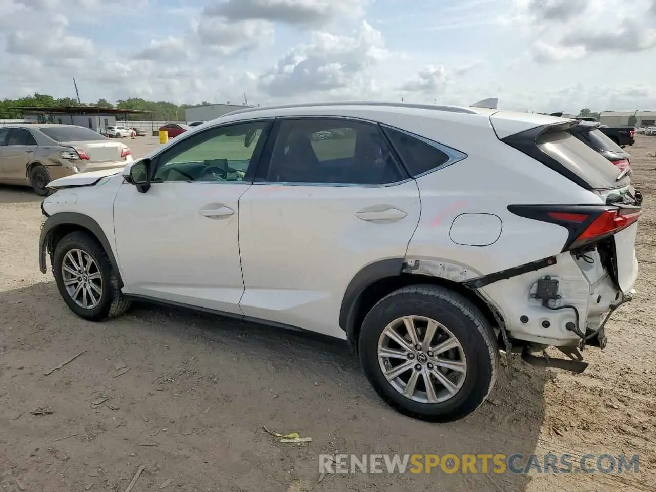 2 Photograph of a damaged car JTJYARBZXK2156437 LEXUS NX 2019