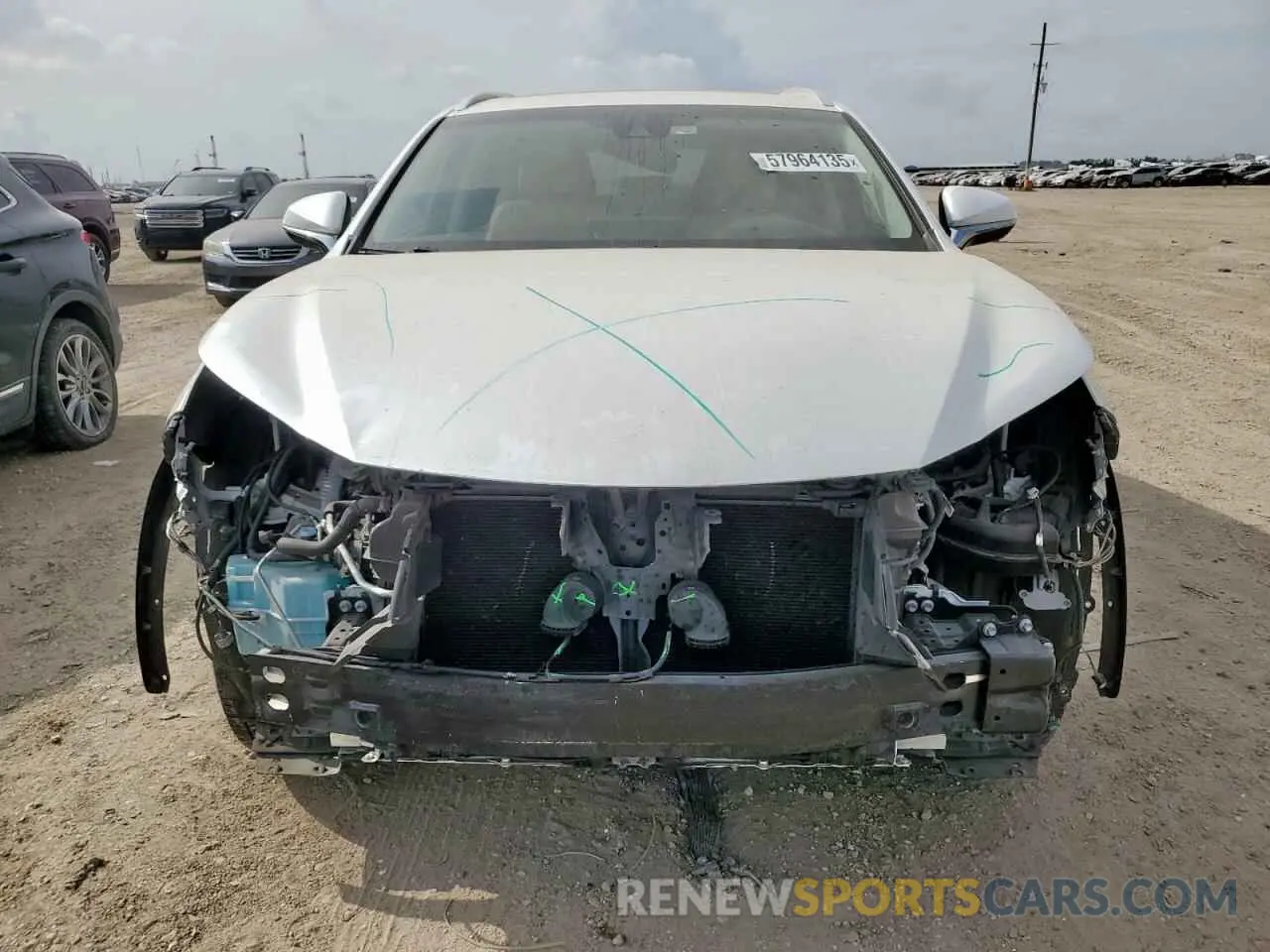5 Photograph of a damaged car JTJYARBZXK2156437 LEXUS NX 2019