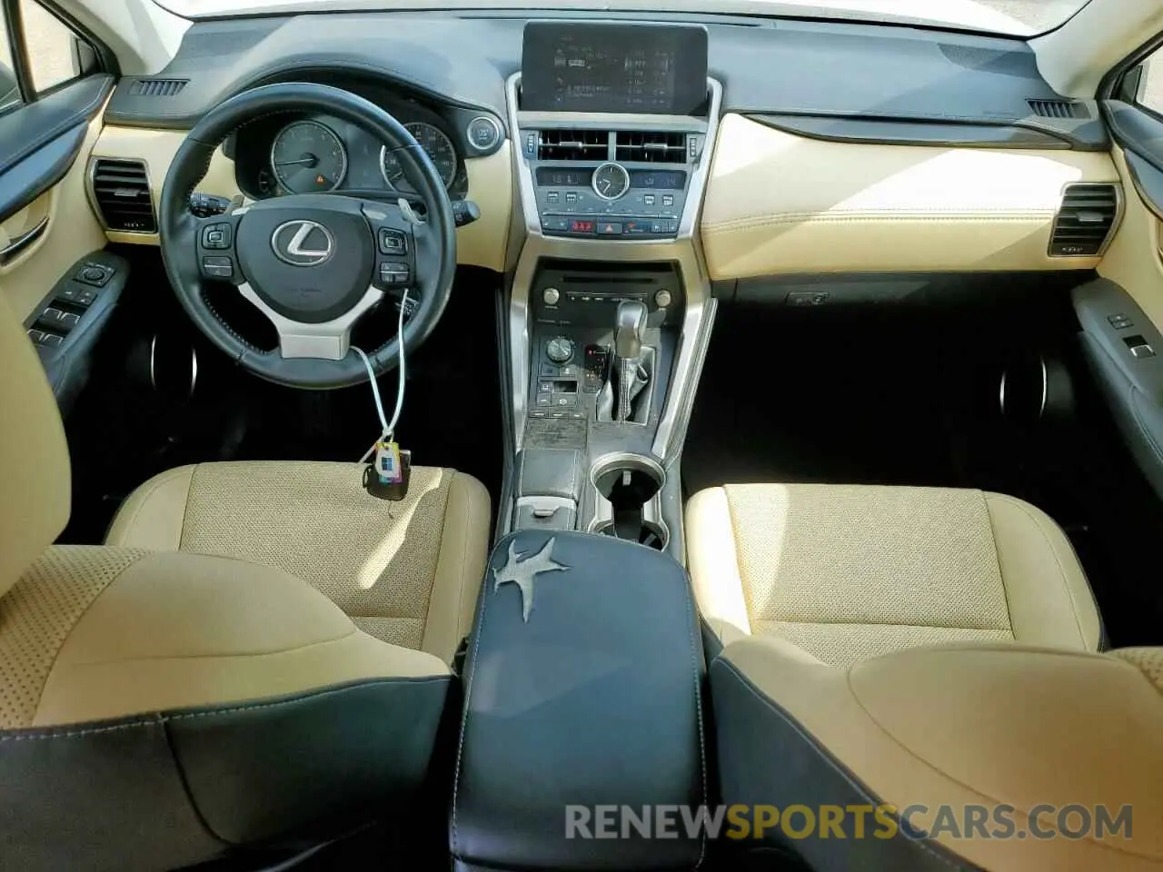 8 Photograph of a damaged car JTJYARBZXK2156437 LEXUS NX 2019