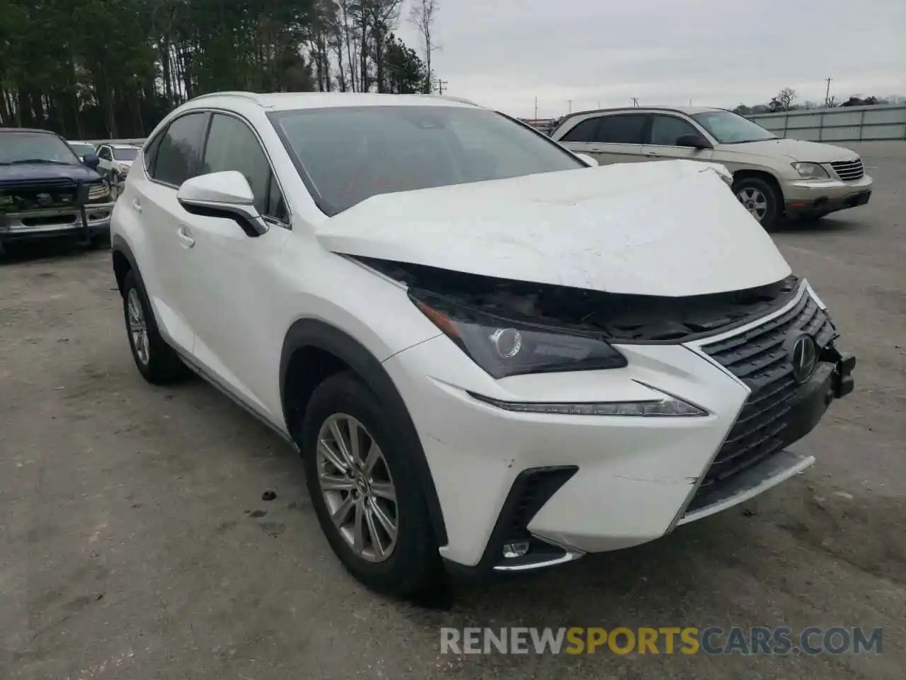 1 Photograph of a damaged car JTJAARBZ0L5002031 LEXUS NX 2020