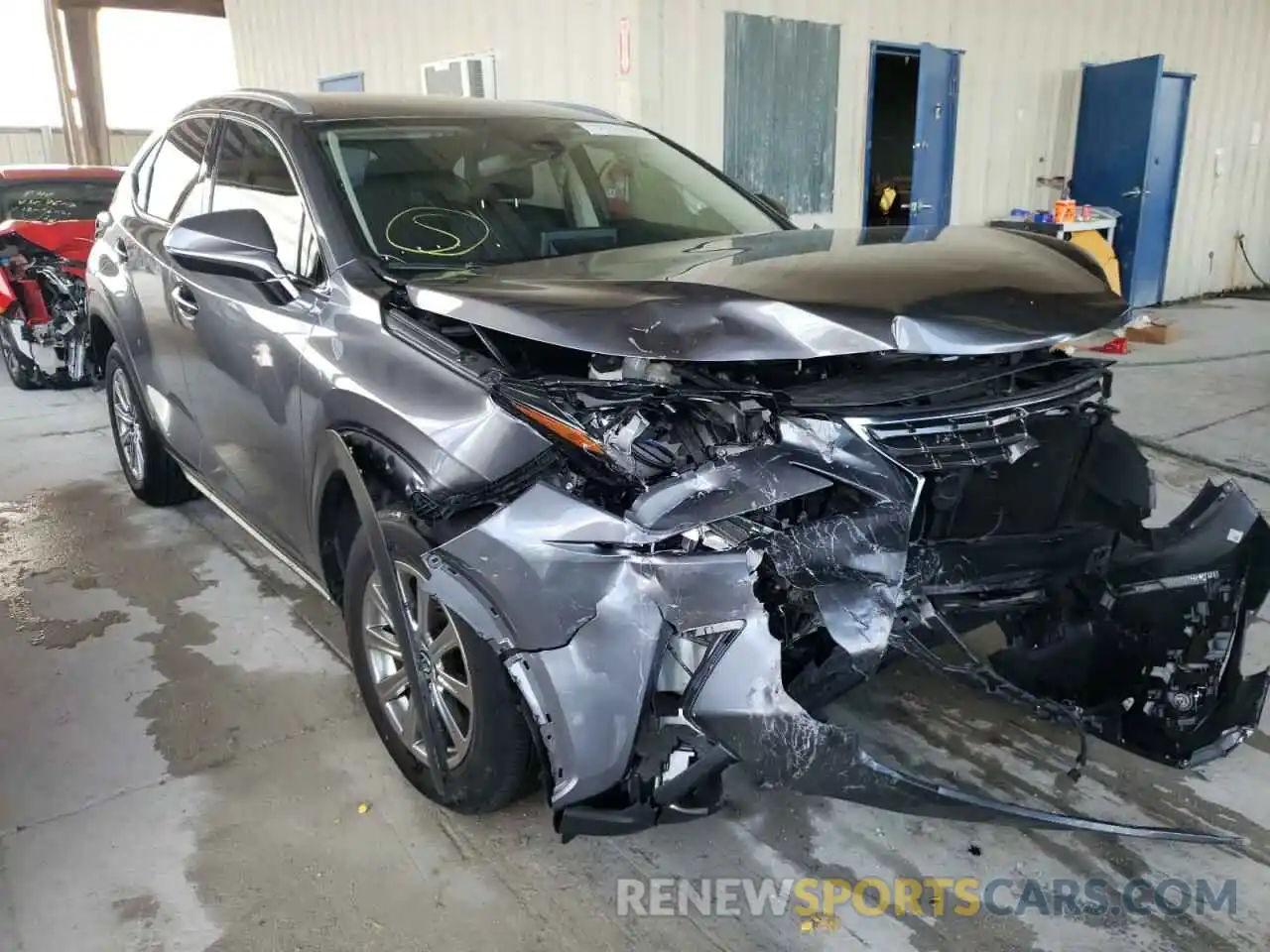 1 Photograph of a damaged car JTJAARBZ0L5002563 LEXUS NX 2020