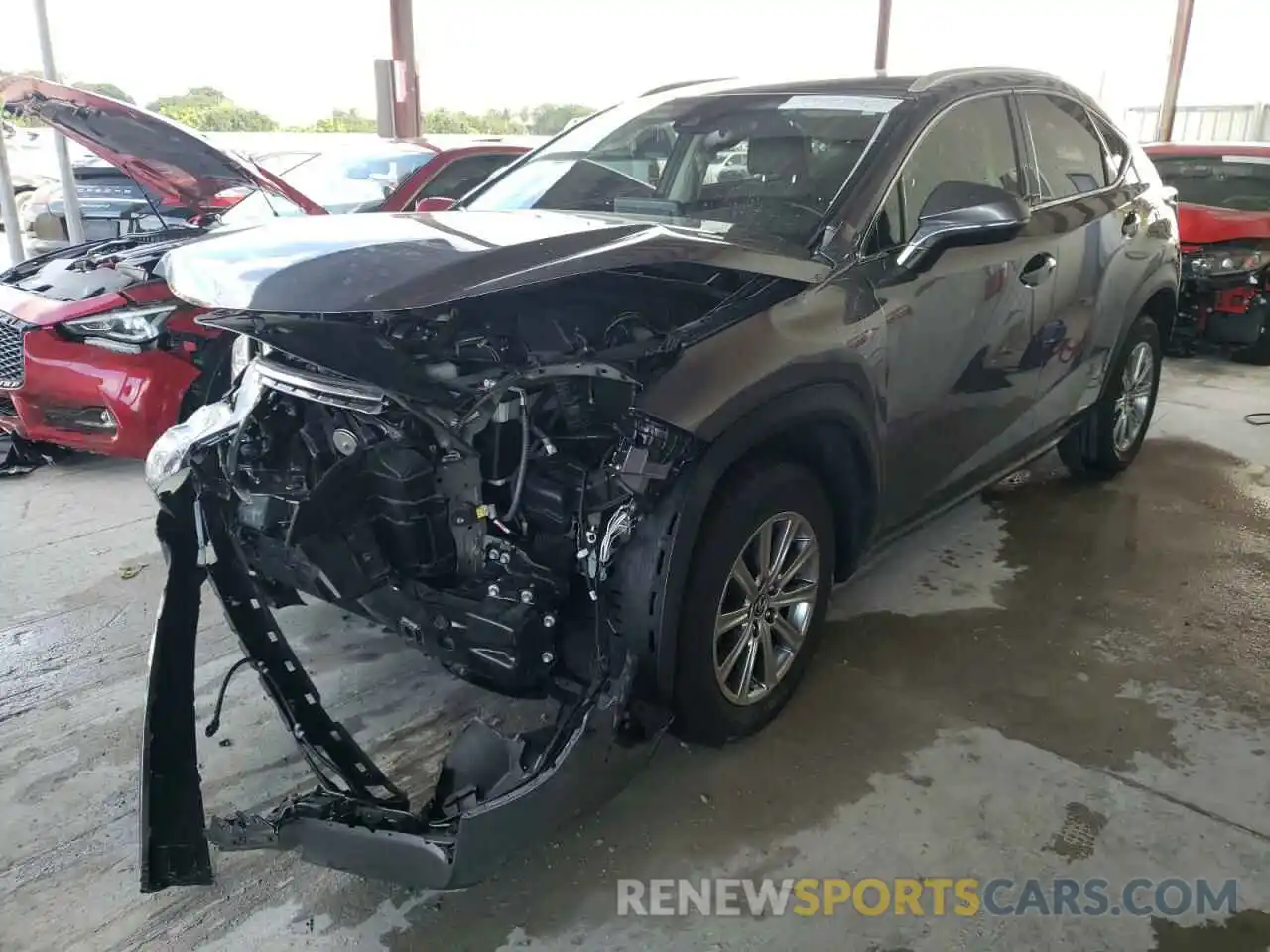 2 Photograph of a damaged car JTJAARBZ0L5002563 LEXUS NX 2020