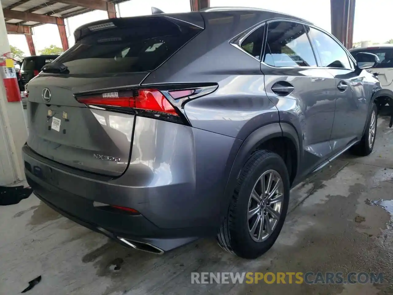 4 Photograph of a damaged car JTJAARBZ0L5002563 LEXUS NX 2020