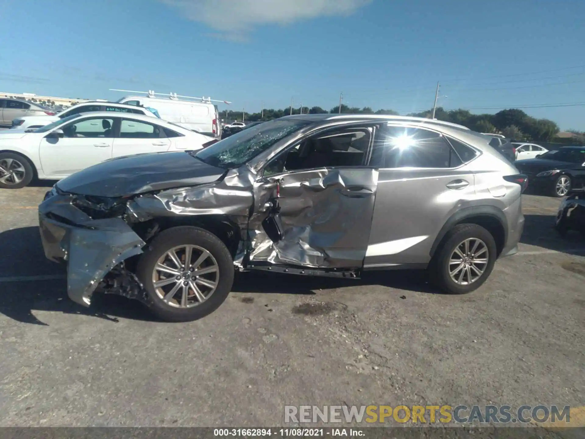 6 Photograph of a damaged car JTJAARBZ0L5005303 LEXUS NX 2020