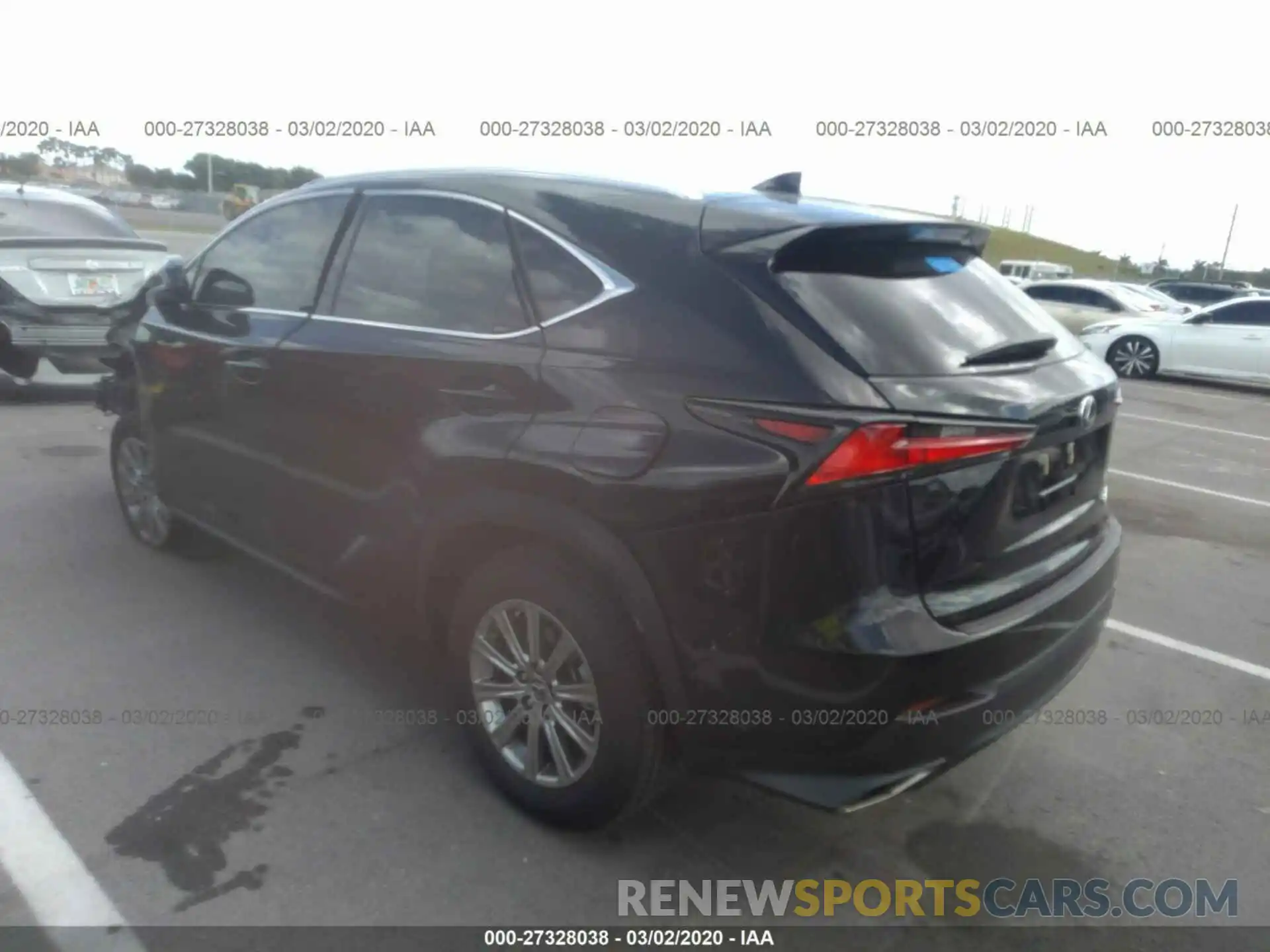 3 Photograph of a damaged car JTJAARBZ1L2166437 LEXUS NX 2020