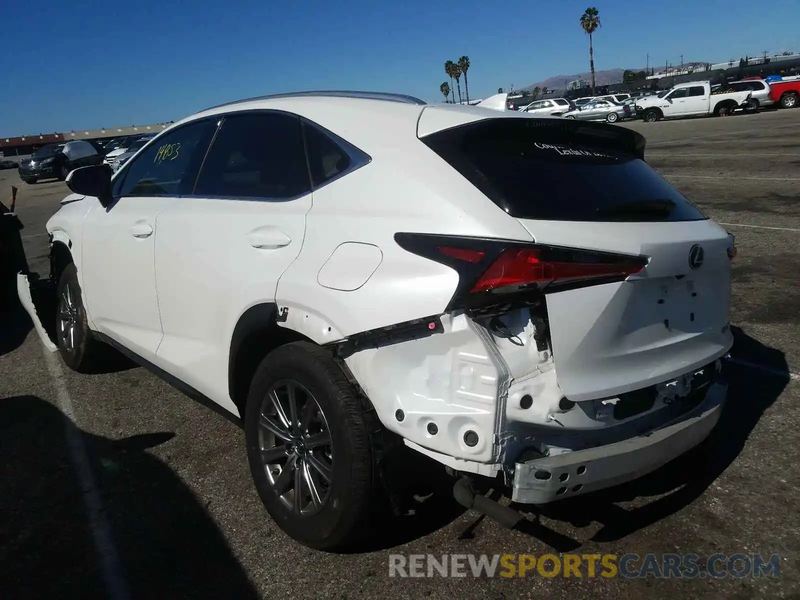 3 Photograph of a damaged car JTJAARBZ1L5001857 LEXUS NX 2020