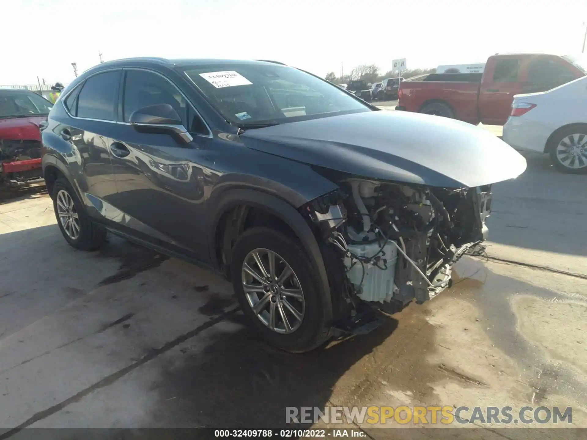 1 Photograph of a damaged car JTJAARBZ1L5007013 LEXUS NX 2020