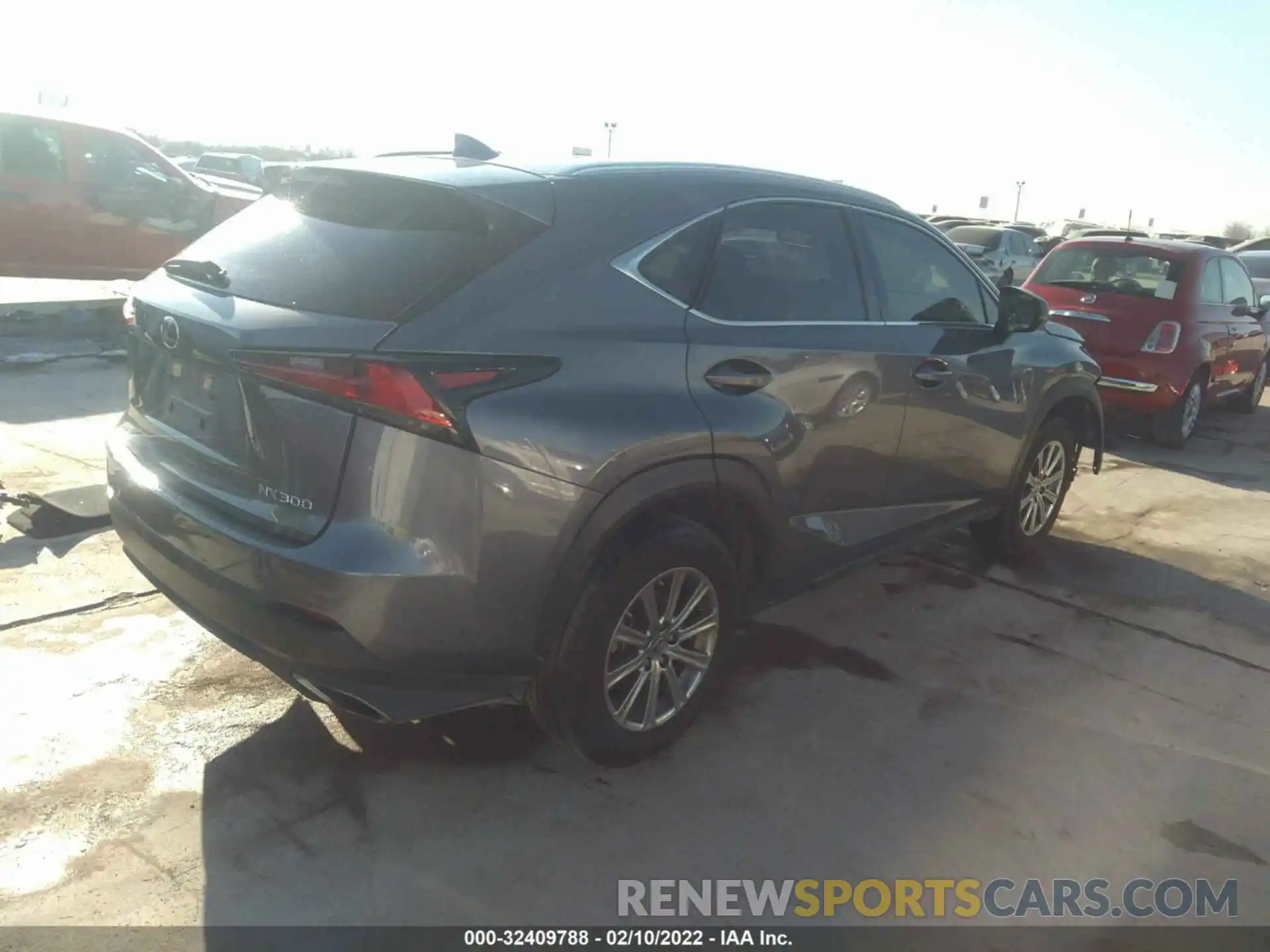 4 Photograph of a damaged car JTJAARBZ1L5007013 LEXUS NX 2020