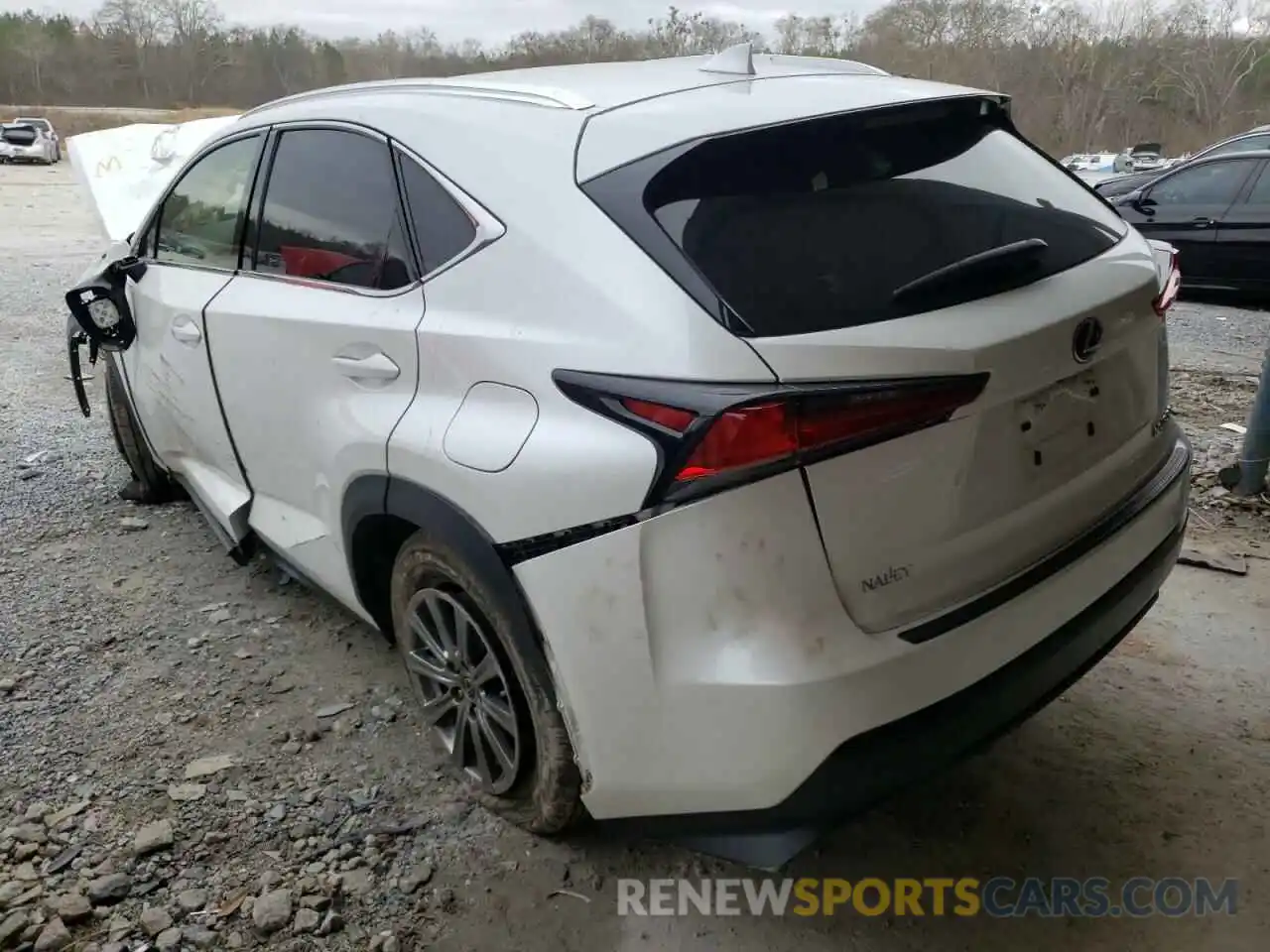 3 Photograph of a damaged car JTJAARBZ2L2158248 LEXUS NX 2020