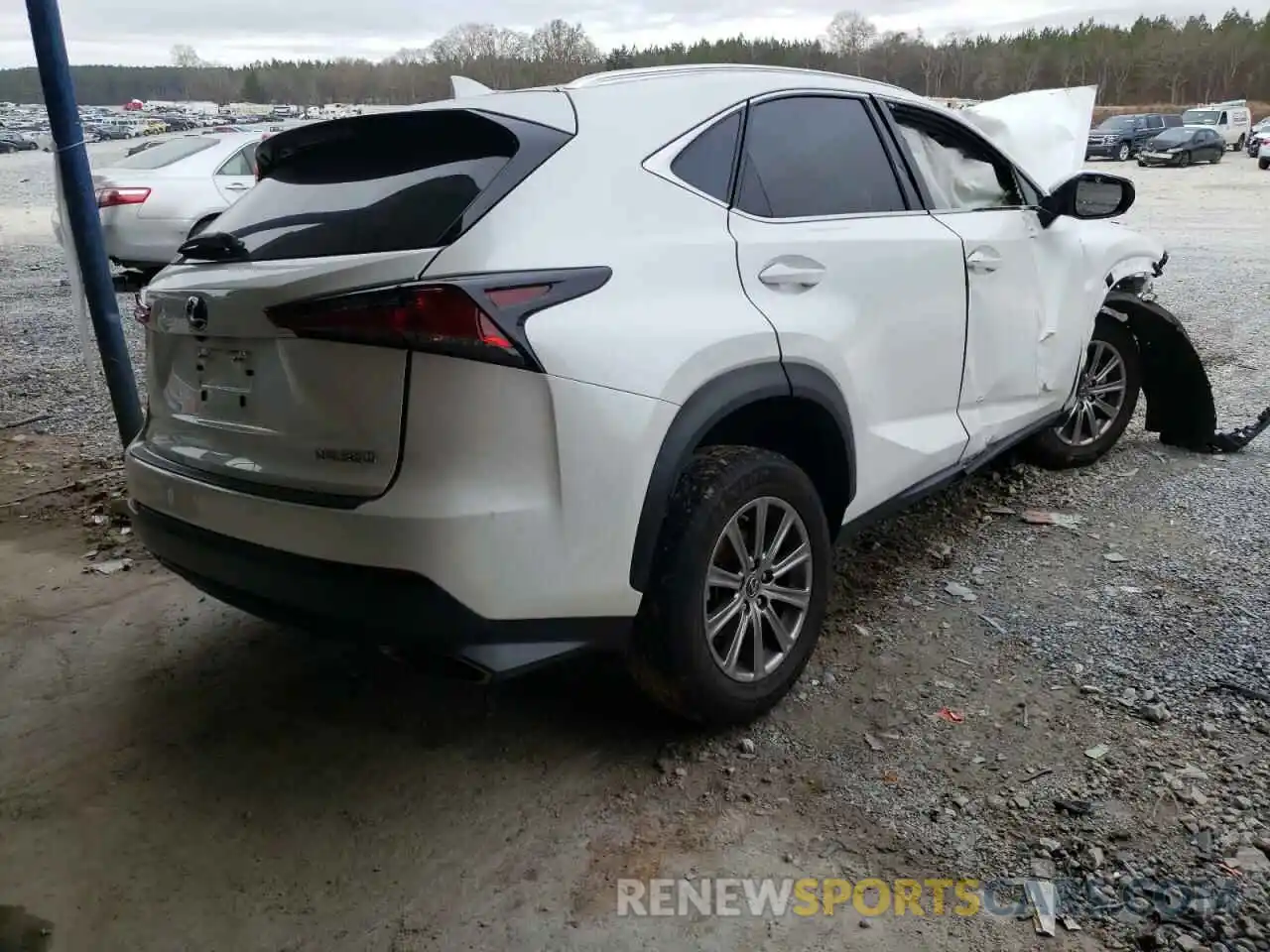 4 Photograph of a damaged car JTJAARBZ2L2158248 LEXUS NX 2020