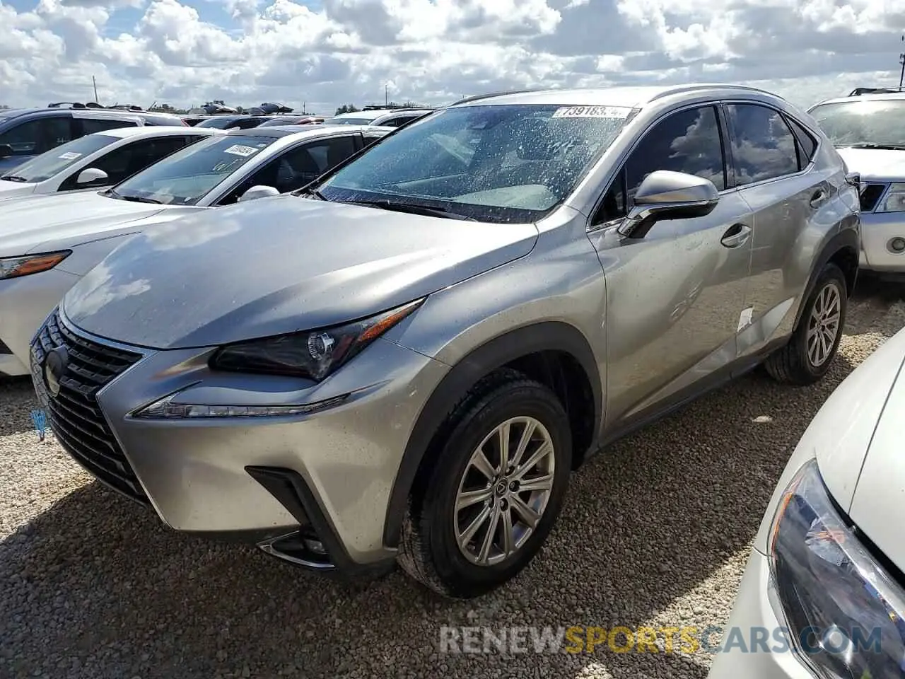 1 Photograph of a damaged car JTJAARBZ2L2173042 LEXUS NX 2020