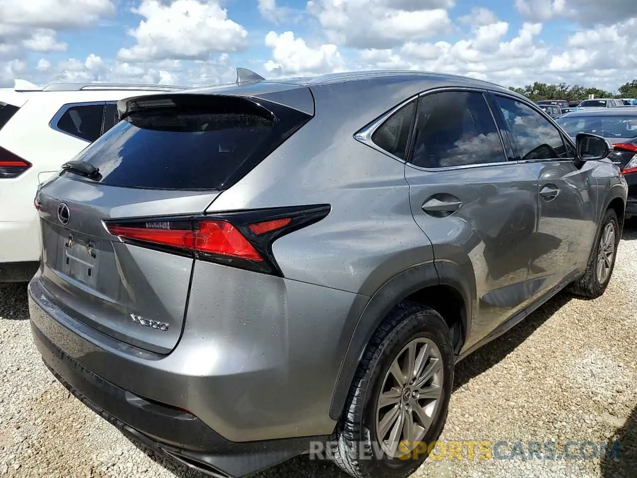 3 Photograph of a damaged car JTJAARBZ2L2173042 LEXUS NX 2020