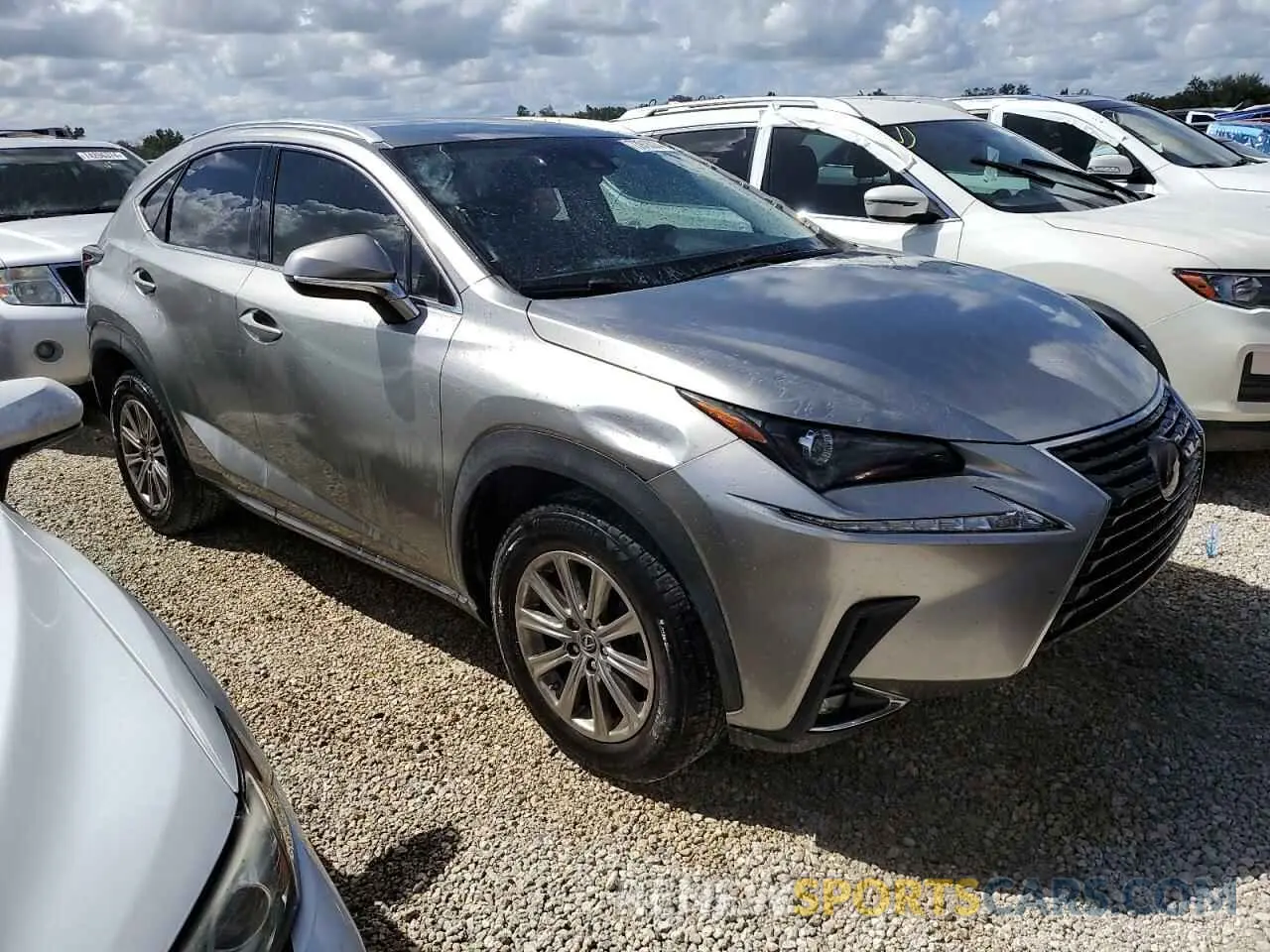 4 Photograph of a damaged car JTJAARBZ2L2173042 LEXUS NX 2020