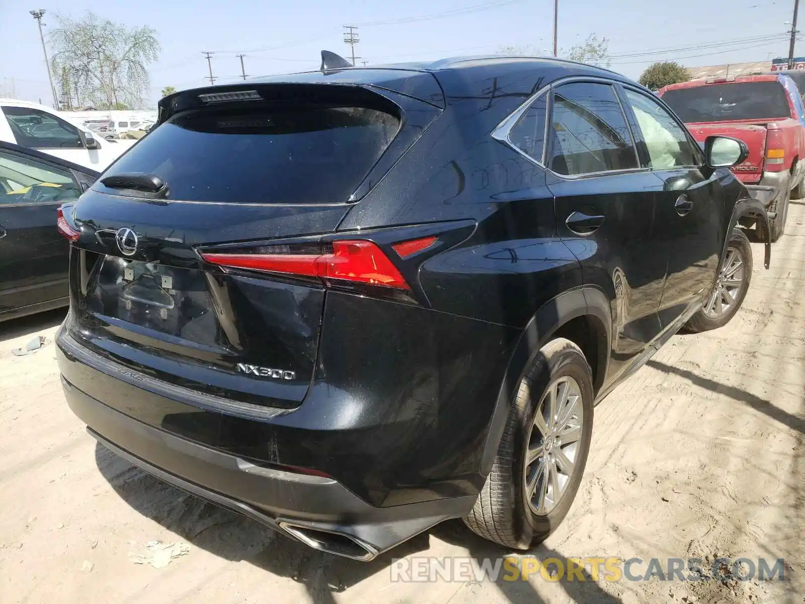 4 Photograph of a damaged car JTJAARBZ2L5008607 LEXUS NX 2020