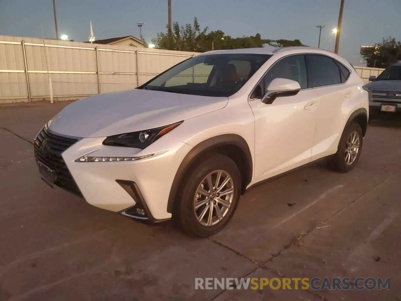 1 Photograph of a damaged car JTJAARBZ2L5018215 LEXUS NX 2020