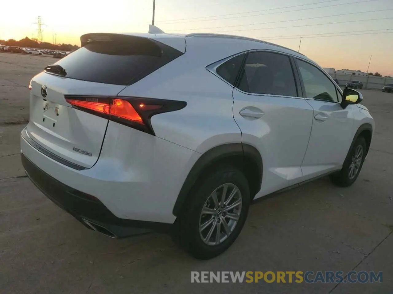 3 Photograph of a damaged car JTJAARBZ2L5018215 LEXUS NX 2020