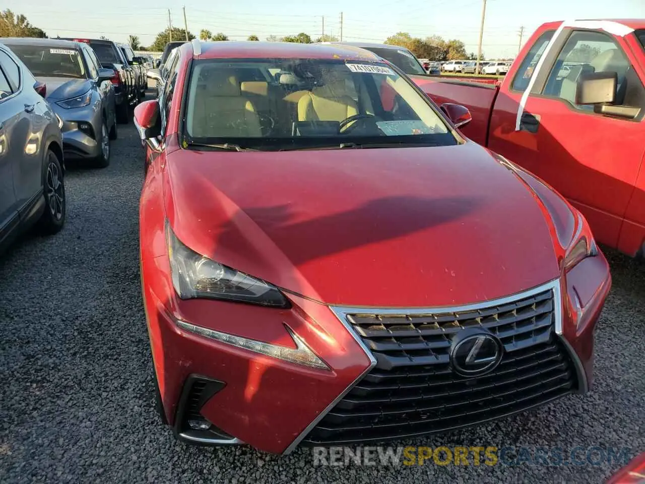 5 Photograph of a damaged car JTJAARBZ2L5020403 LEXUS NX 2020