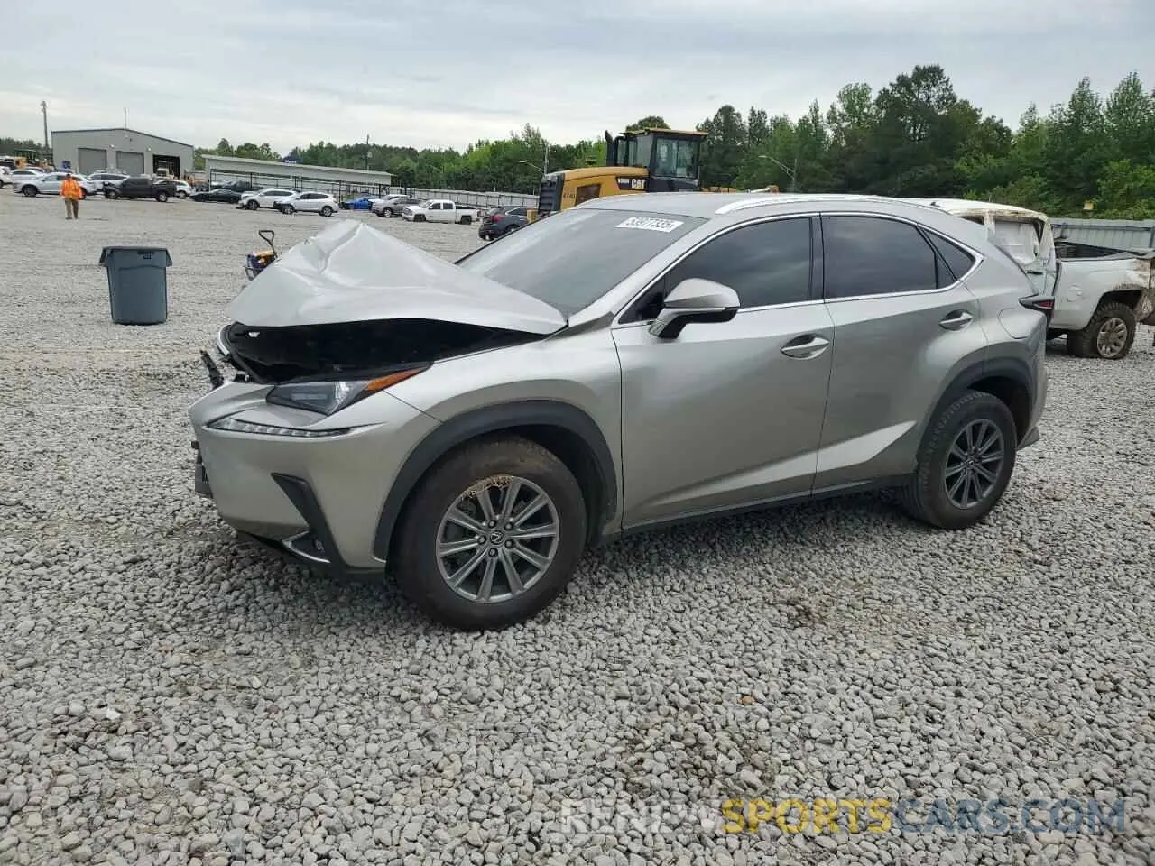1 Photograph of a damaged car JTJAARBZ3L5003285 LEXUS NX 2020