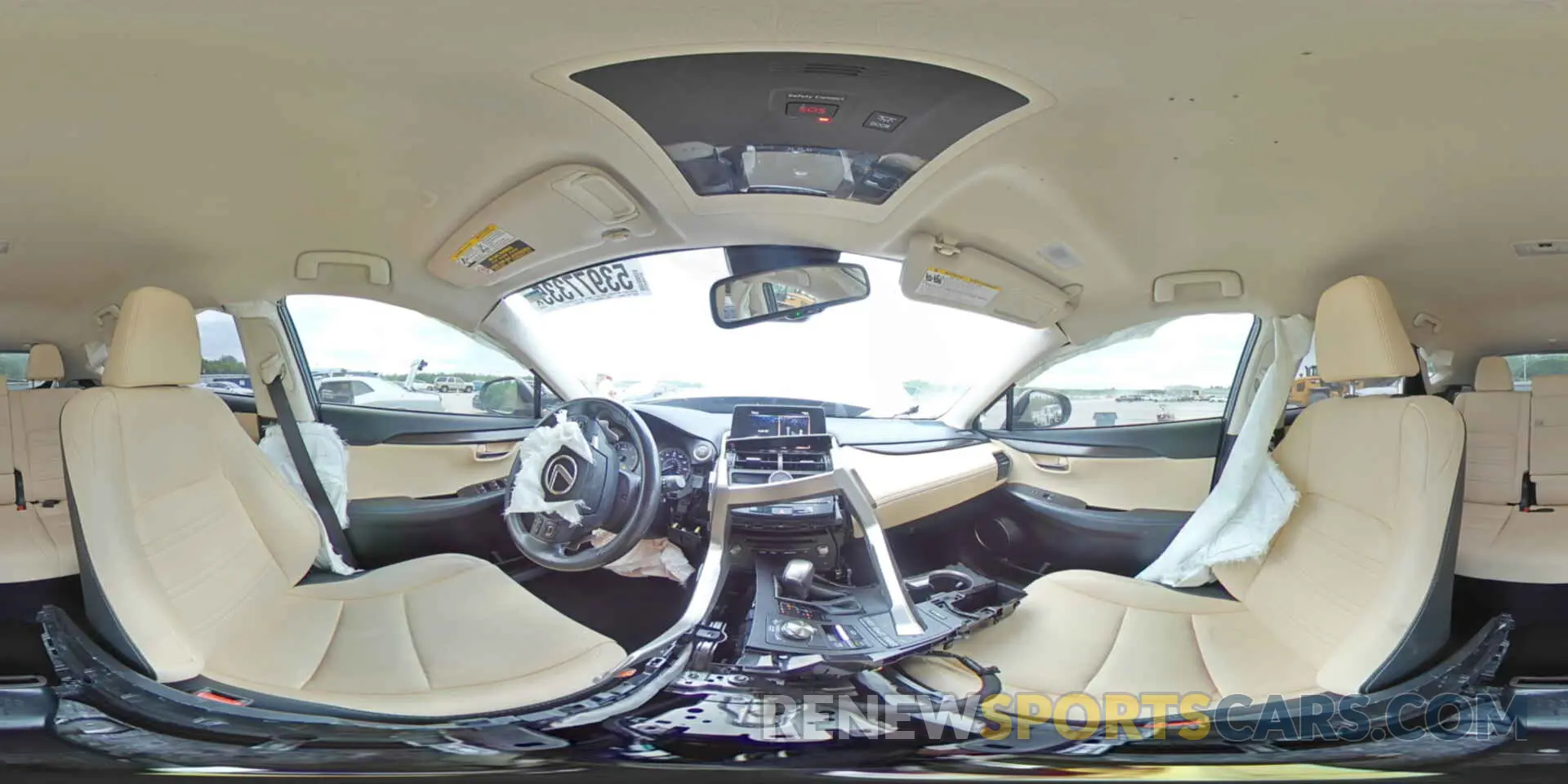 15 Photograph of a damaged car JTJAARBZ3L5003285 LEXUS NX 2020