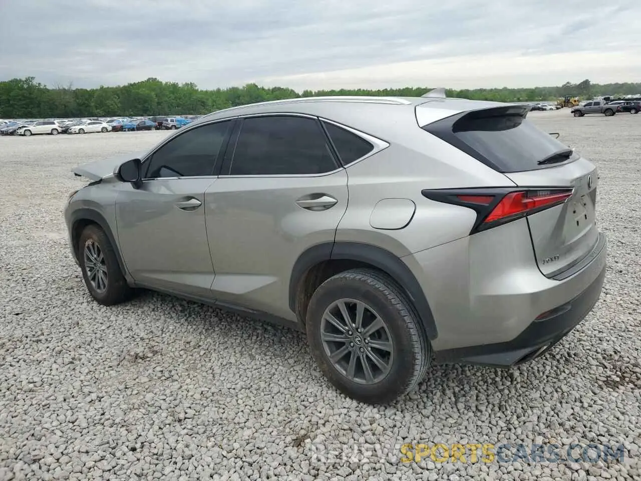 2 Photograph of a damaged car JTJAARBZ3L5003285 LEXUS NX 2020