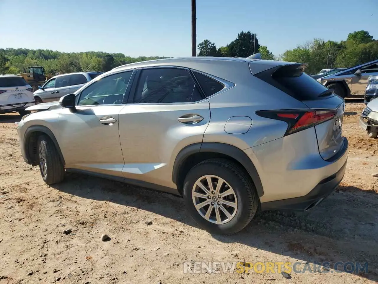 2 Photograph of a damaged car JTJAARBZ3L5011774 LEXUS NX 2020
