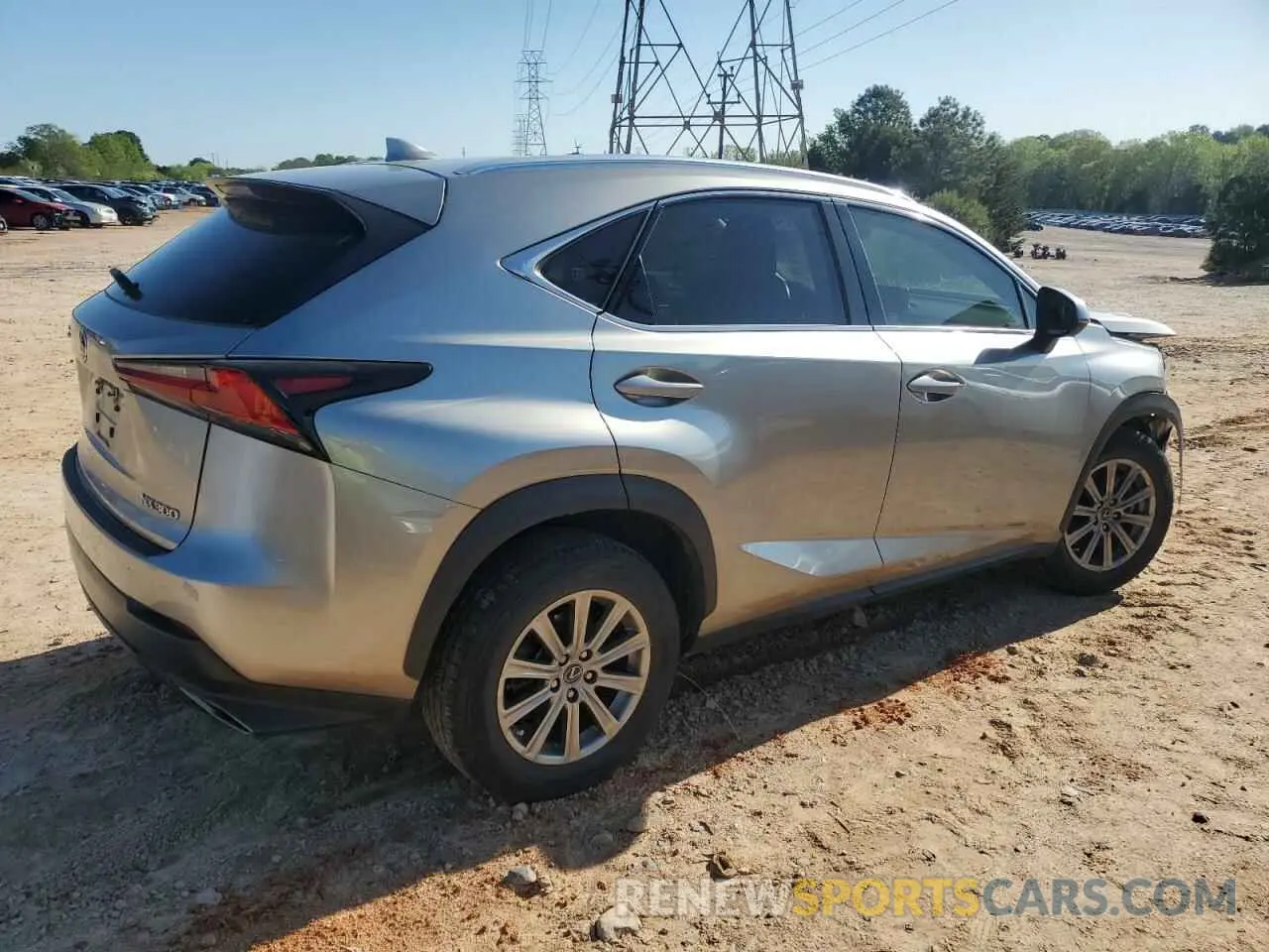 3 Photograph of a damaged car JTJAARBZ3L5011774 LEXUS NX 2020